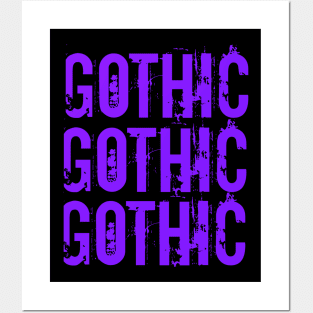 Gothic style art Posters and Art